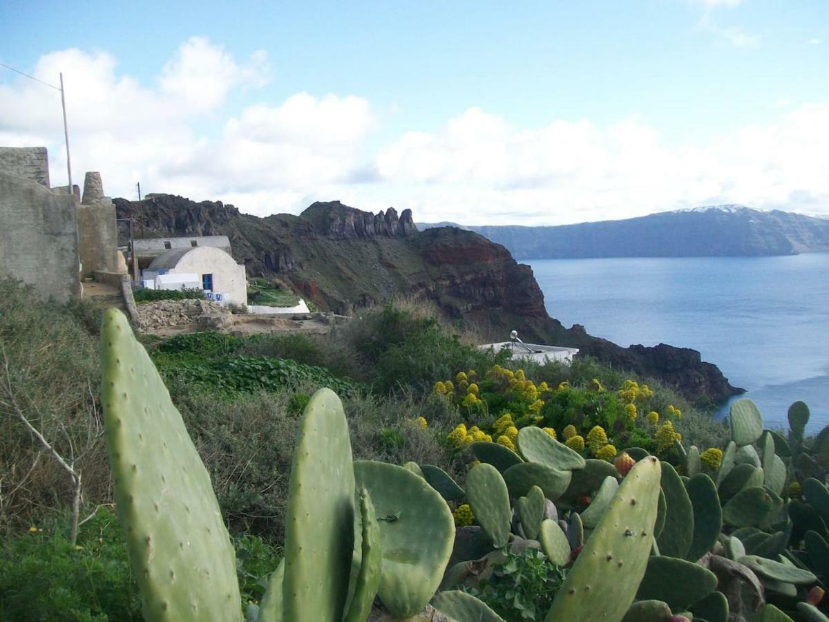 Agrilia Secluded Cave House Villa Thirasía Dış mekan fotoğraf