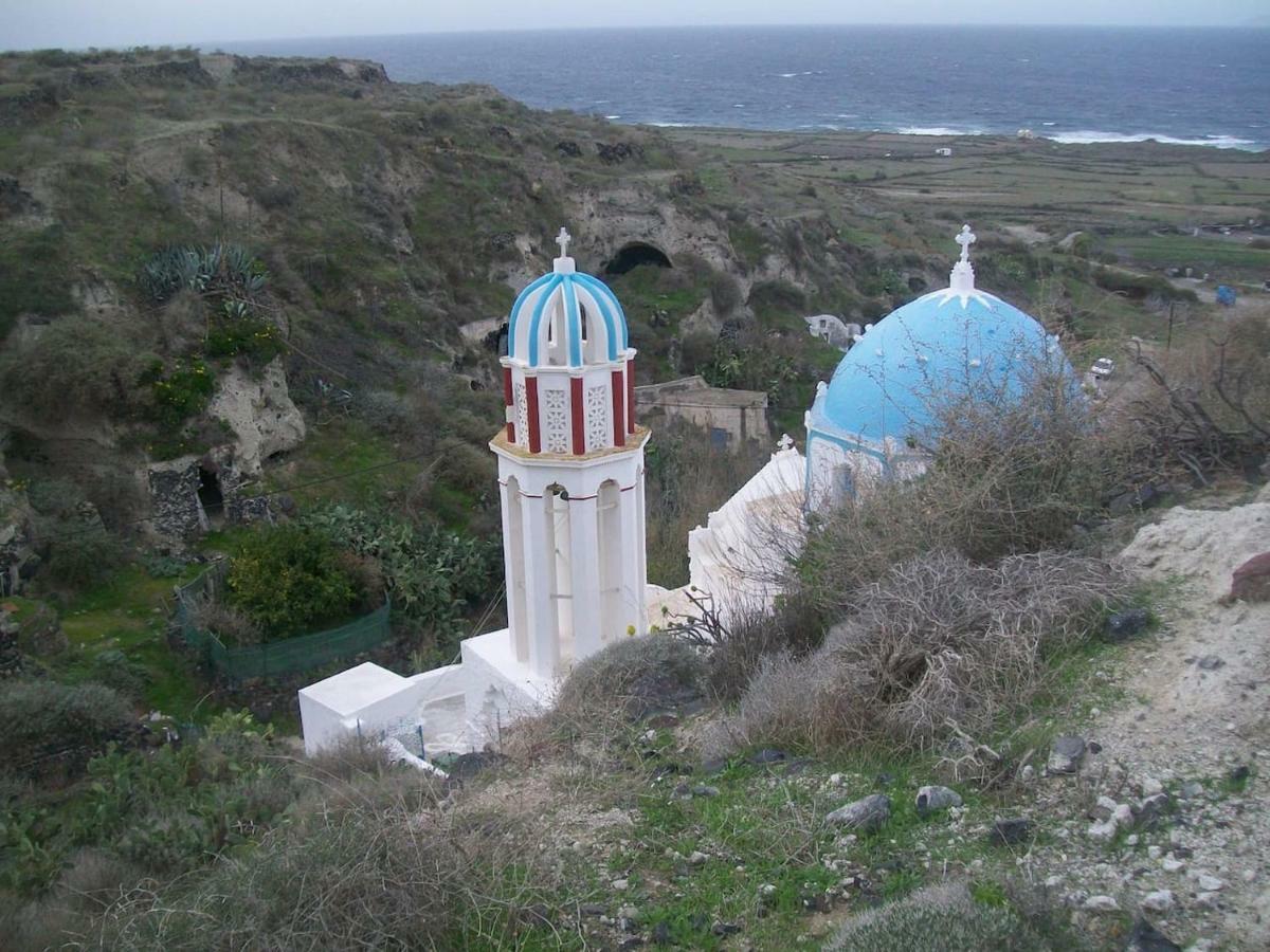 Agrilia Secluded Cave House Villa Thirasía Dış mekan fotoğraf